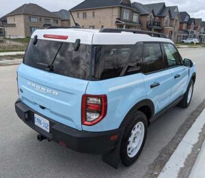 2023 Ford Bronco Sport Heritage tailgate